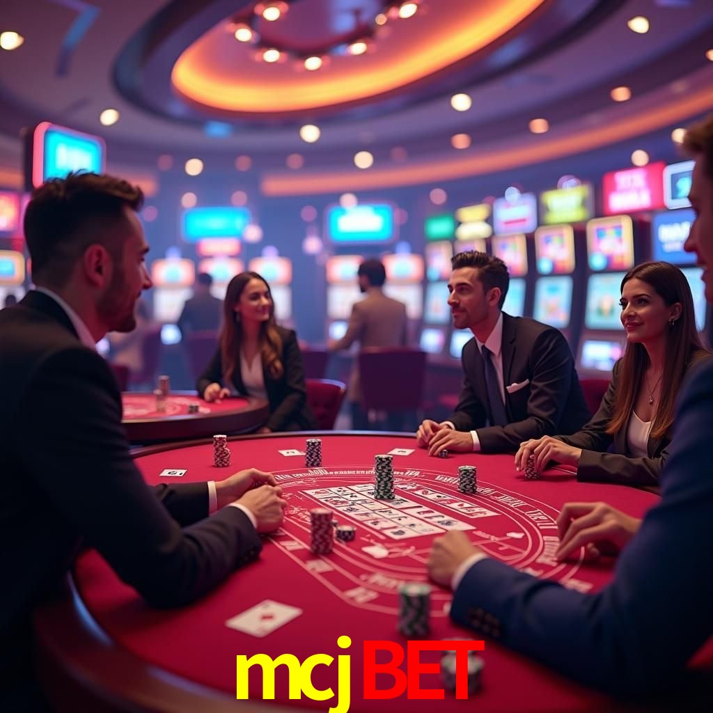 Mesa de Blackjack mcjbet